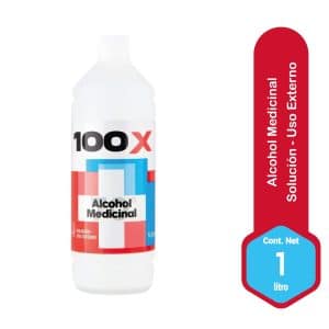 100X Alcohol Medicinal 1 litro
