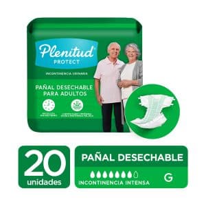 PAÑALES PLENITUD CLASSIC RENOVADO P/ADULTO (GDE) X 20 UND