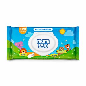 TOALLITAS HUMEDAS MAMI & YO X 120 UNID