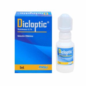 DICLOPTIC 0.1% SOL OFT X 5 ML.