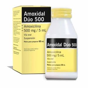 AMOXIDAL DUO 500 SUS X 60 ML