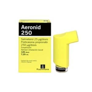 AERONID 250 AEROSOL 120 DOSIS