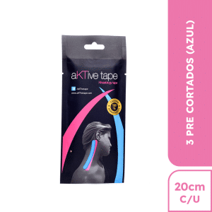 VENDA TERAPEUTICA ADHESIVA (AKTIVETAPE) PREC/AZUL 3 X 20CM