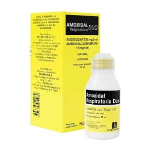 AMOXIDAL DUO 750MG X 70 ML.