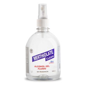 Alcohol Fluido Merthiolate Clean 500Ml