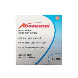AUGMENTIN SUS 250MG X 60 ML.