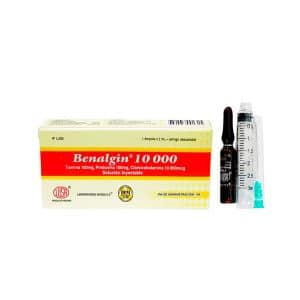 BENALGIN 10 000 NF AMP C/JERINGA X 1 UND