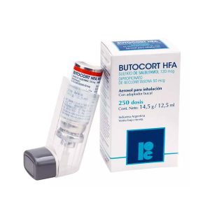 BUTOCORT HFA INHAL X 250 DOSIS