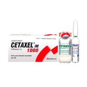 CETAXEL 1000 AMP IM X 3.5ML