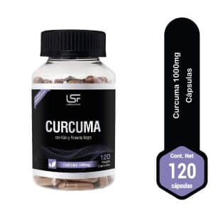 CURCUMA 1000MG (KION Y PIMIENTA NEGRA) X 120 CAP