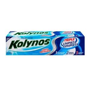Crema Dental Kolynos Triple Limpieza Compla - Tubo 90 Gr