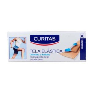 CURITAS TELA ELASTICA FLEX X 8 UNID