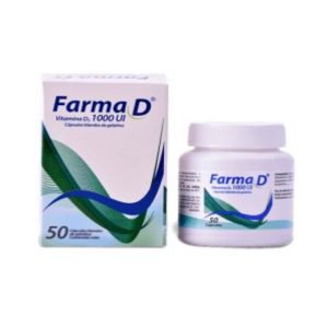 FARMA D 1000UI X 50 CAP/BLANDA (BONIF F10 X LAB)