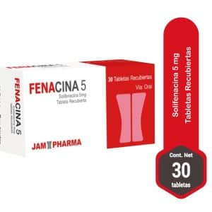 FENACINA-SOLIFENACINA 5 MG X 30 TAB