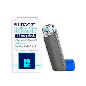FLUTICORT 125MCG INH X120 DOSI