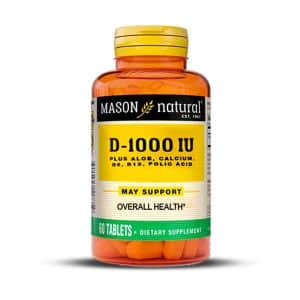 VITAMINA D 1000 IU X 60 TAB