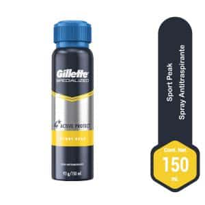 GILLETTE DEO SPRAY SPORT PEAK X 93G/150ML
