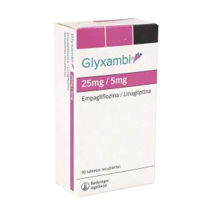 GLYXAMBI 25/5MG X 30 COMP