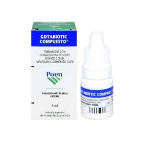 GOTABIOTIC COMPT SOL/OFT X 5ML
