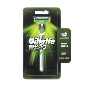 GILLETTE MAQ/AFEITAR MACH3 SENSITIVE X 1