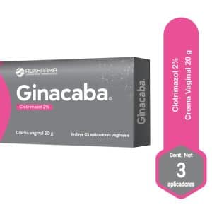 CLOTRIMAZOL 2%(GINACABA) X 20GR