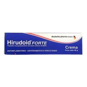 HIRUDOID FORTE CREMA X 40GR