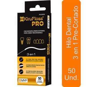 KIRUFLOSS PRO HILO DENTAL 3 EN 1 - 50 Und.