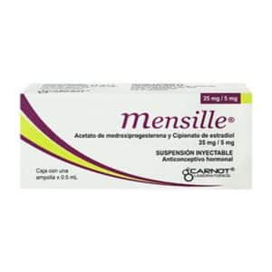 MENSILLE AMP 25MG/5MG X 1 UNID