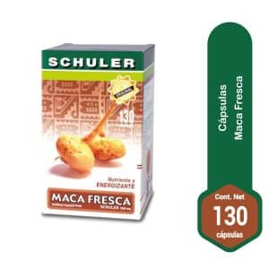 Schuler Maca Fresca 500mg 130 cápsulas