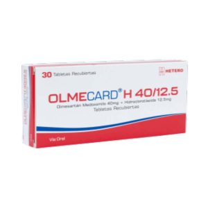 OLMECARD-H (OLMESARTAN-HIDROCLORI.12.5 X 30 TAB NO-FRACCI
