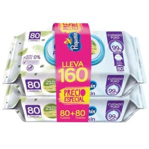TOALLITAS HUMEDAS PEQUENIN PURE SKIN X 80 (OFERTA 2X1)