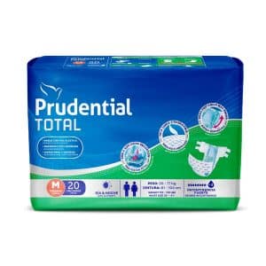 PAÑALES PRUDENTIAL TOTAL PARA ADULTO (MD) X 20 UND
