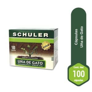 Schuler Uña de Gato 100 cápsulas