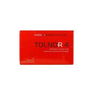 Tolnor 4 (Tolterodina 4mg) x 30 cápsulas