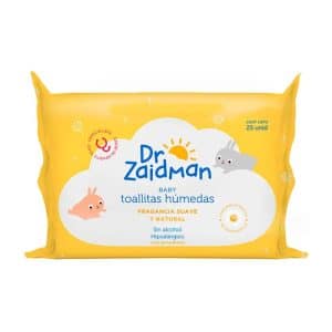 TOALLITAS HUMEDAS ZAIDMAN X 25 UND