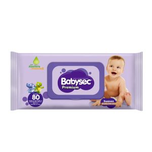 TOALLITAS HUMEDAS BABYSEC X 80 UND