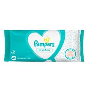 TOALLITAS HUMEDAS PAMPERS S/PERFUME X 48 UND