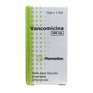 VANCOMICINA AMP 500MG X 1 UNID