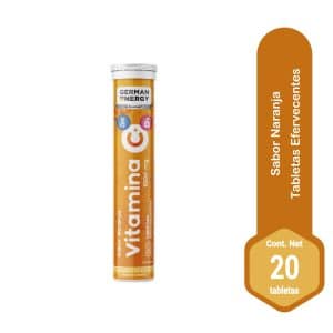 VITAMINA-C 1000MG+ZINC+D3 S/NARANJA X 20 TABL EFERV