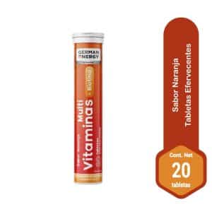 MULTIVITAMINAS+BIOTINA S/NARANJA X 20 TABL EFERV