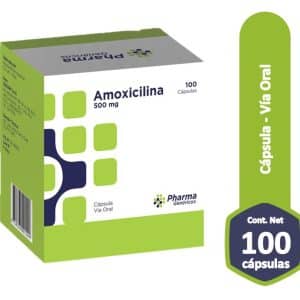 AMOXICILINA (VIA ORAL) - 100 CAPSULAS
