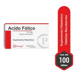 ACIDO FOLICO 0.5 MG x 100 TAB