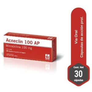 Acneclin 100-AP x 30 cápsulas
