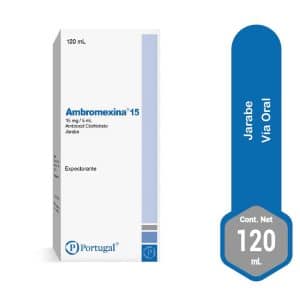 AMBROMEXINA 15MG/5ML X FCO 120 ML
