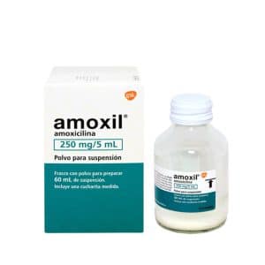 AMOXIL SUSP 250MG/5ML X 60 ML.