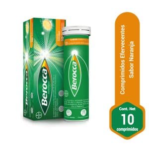 BEROCCA PERFOMANCE S/NARANJA X 10 COM