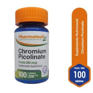 CHROMIUM PICOLINATE 200MG X 100