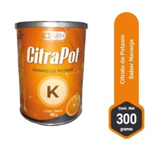 CITRATO DE POTASIO(CITRAPOT) SABOR NARANJA X 300GR