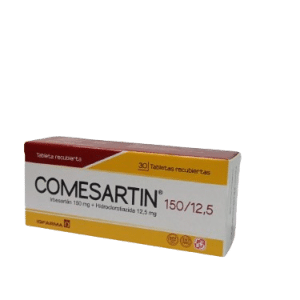 Comesartin 150/12.5 X 30 tabletas (Bonif 1+1 x sistema)