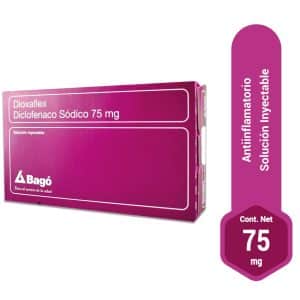 DIOXAFLEX 75MG/3ML X 3 AMP